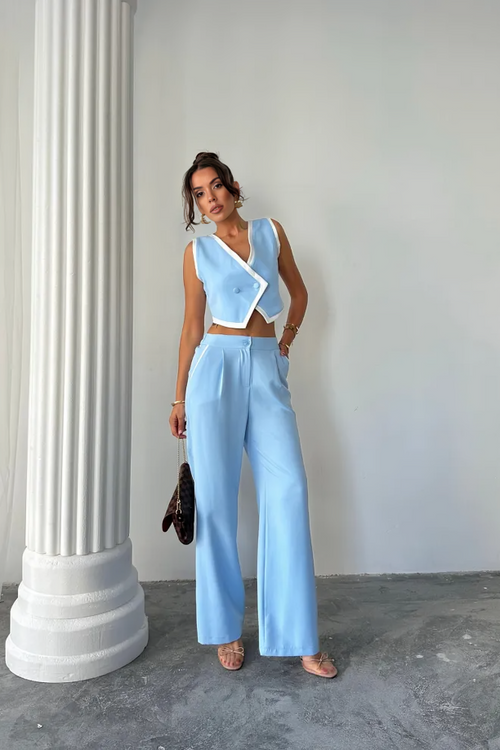Edge Vest Set Precision Blue