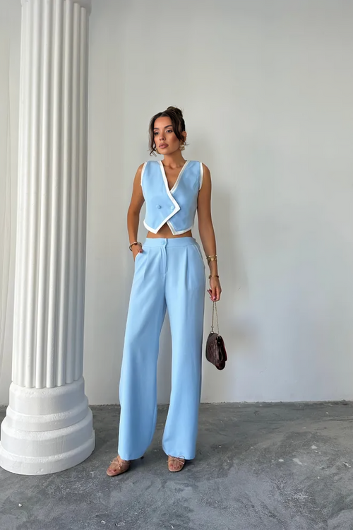 Edge Vest Set Precision Blue