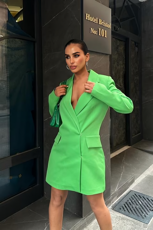 Midi Dress in Green