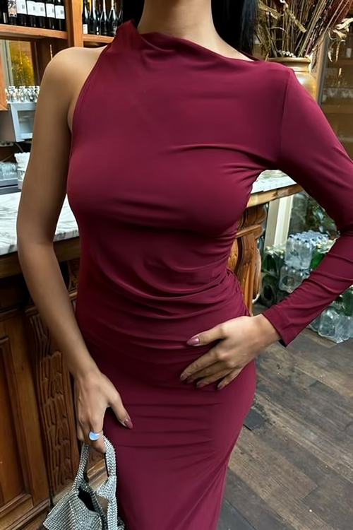 Evening  Dress Vivienne Burgundy