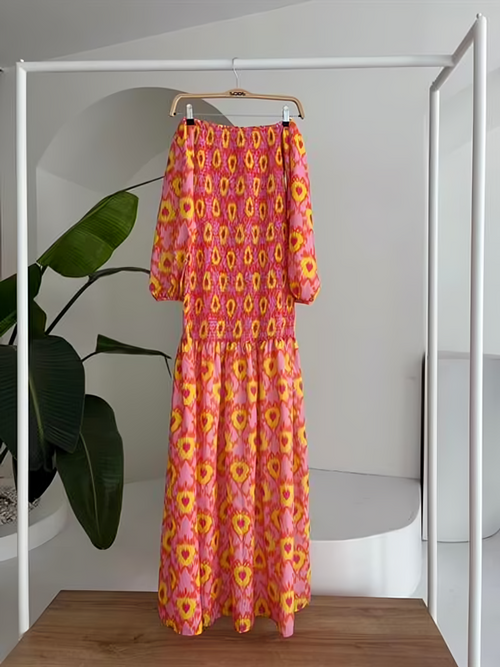 Summer Long Sleve Feminine Dress