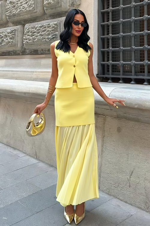 Elegant Slim Fit Set Amber