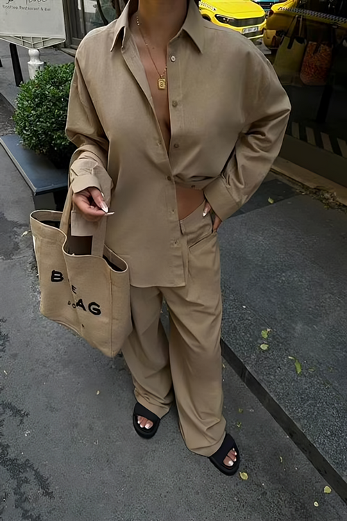 Linnen Summer Suit Selene