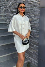 Summer Set Gabardine White