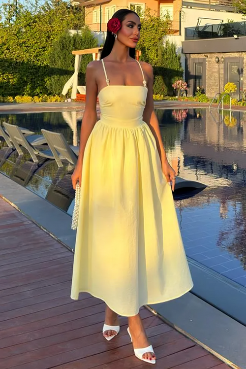 Dress Rosewood Romance Yellow