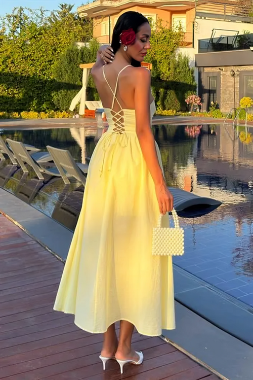 Dress Rosewood Romance Yellow