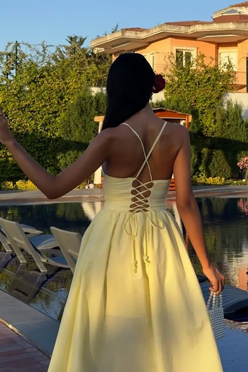 Dress Rosewood Romance Yellow