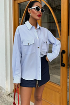 Wafer Fabric Shirt Semplicita
