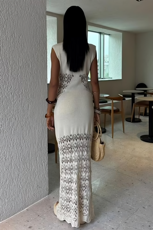 Long Summer Dress Tide White