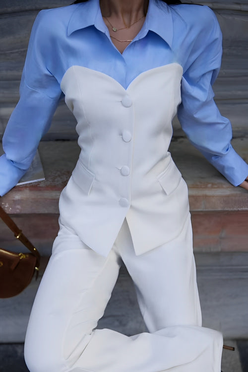 White Suit Set Amara