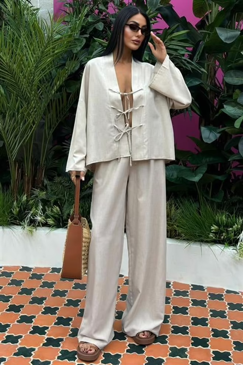 Linen Set Linea Beige