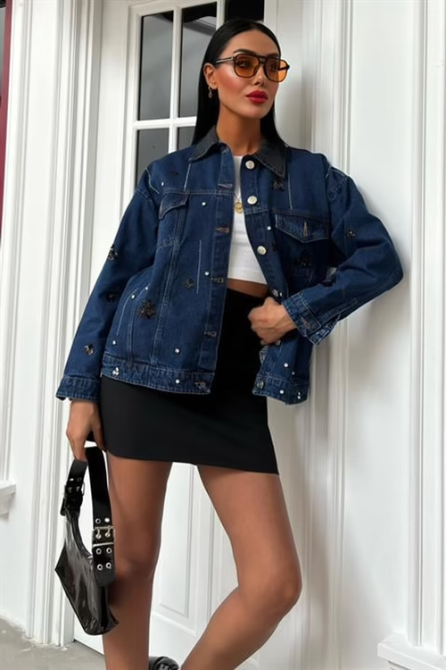 Denim Jacket Dazzle