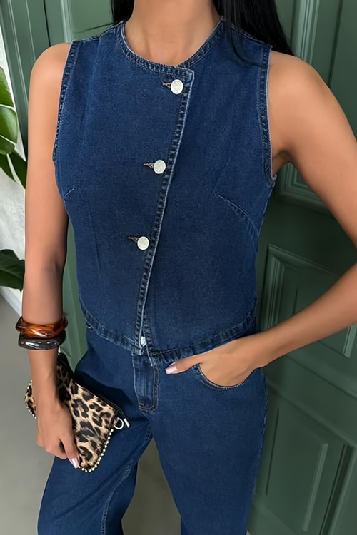 Blue Denim Set Bound