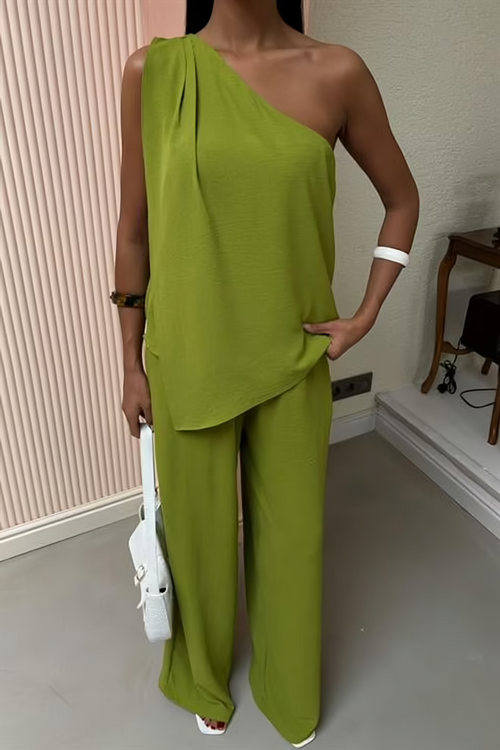 One-Shoulder Set Aurora