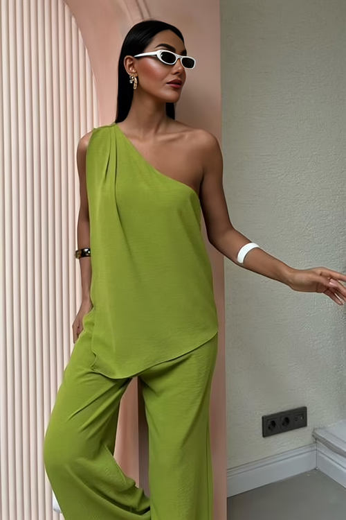 One-Shoulder Set Aurora