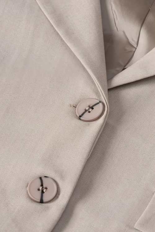 Garnished Suit Vittoria Beige