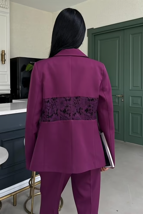 Power Suit Lusso Burgundy