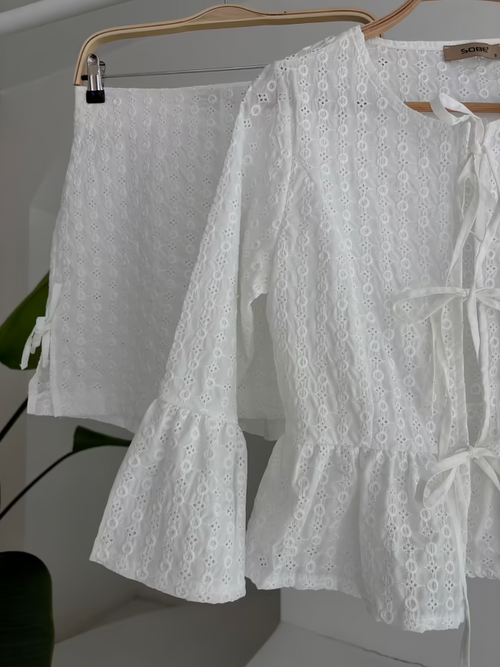 Embroidered Summer Set